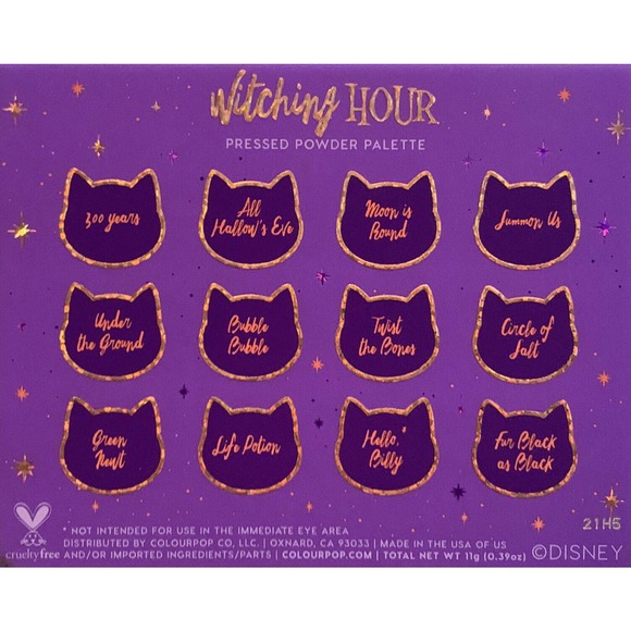 ColourPop Disney HOCUS POCUS Coven Crew Collection Makeup Set NIB - Picture 4 of 9